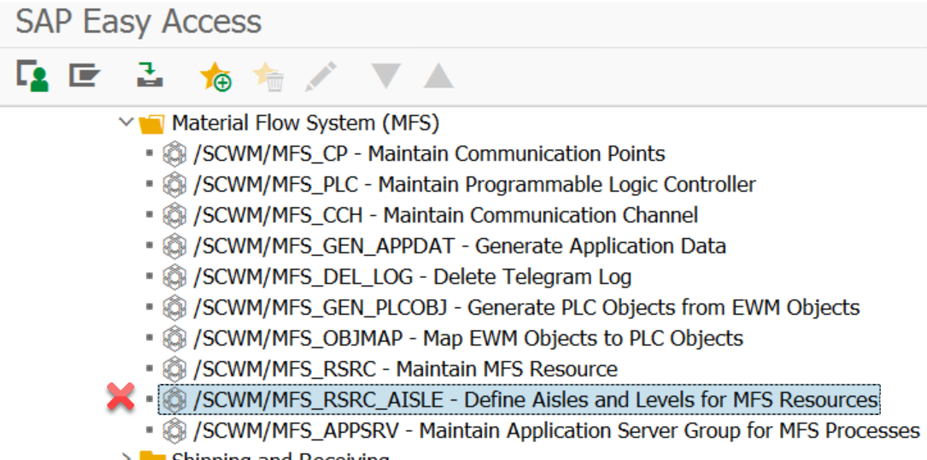 SAP EWM MFS putaway strategy 12